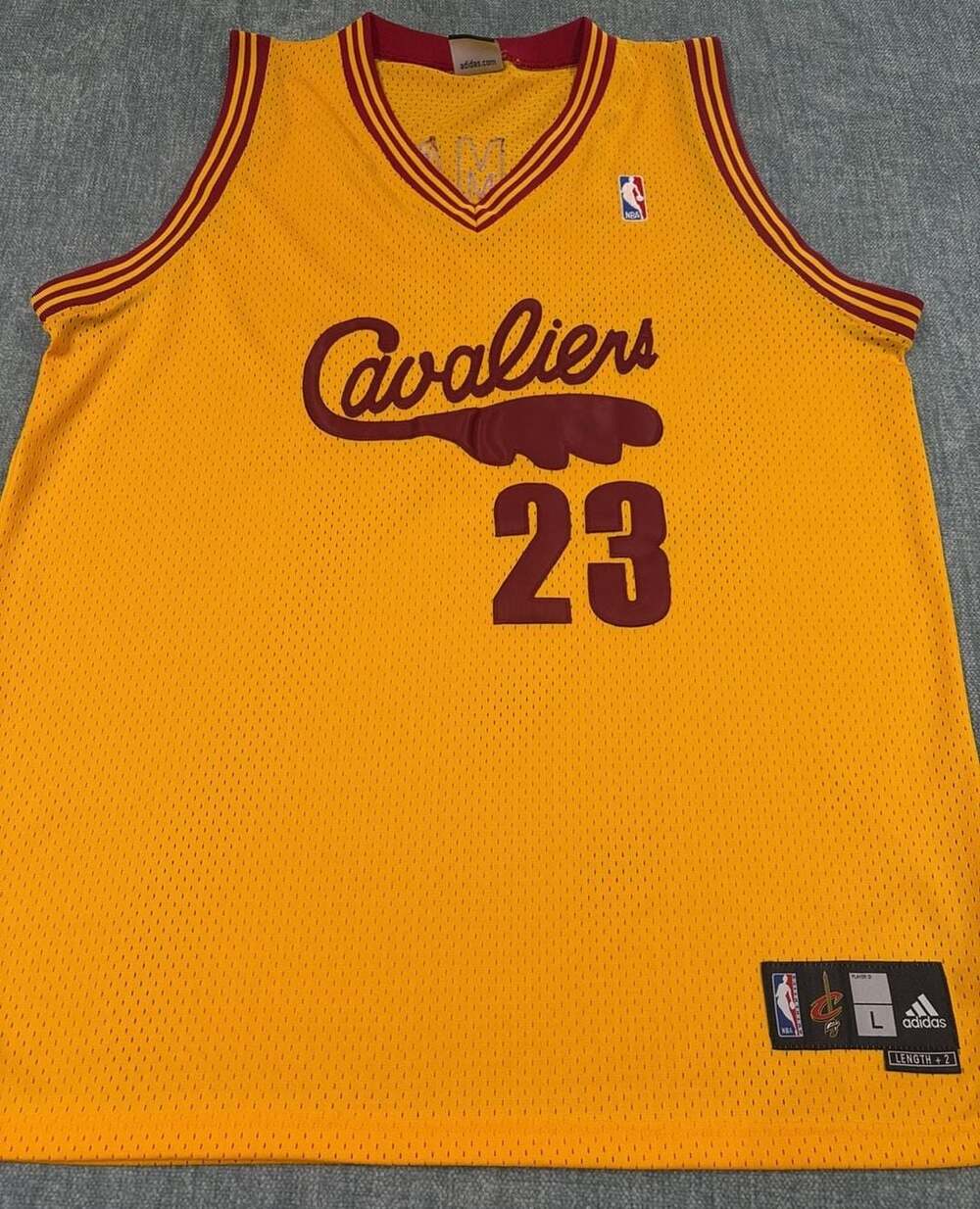 Adidas LeBron James Cleveland Cavaliers NBA Jersey Size L